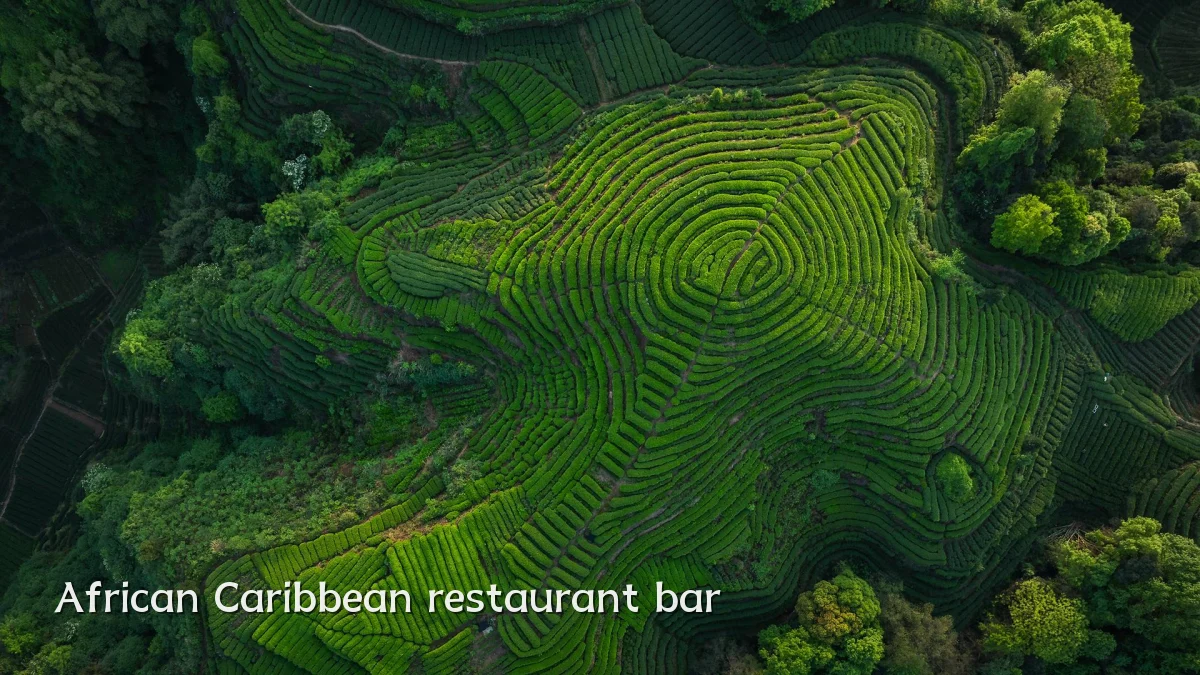African Caribbean restaurant bar