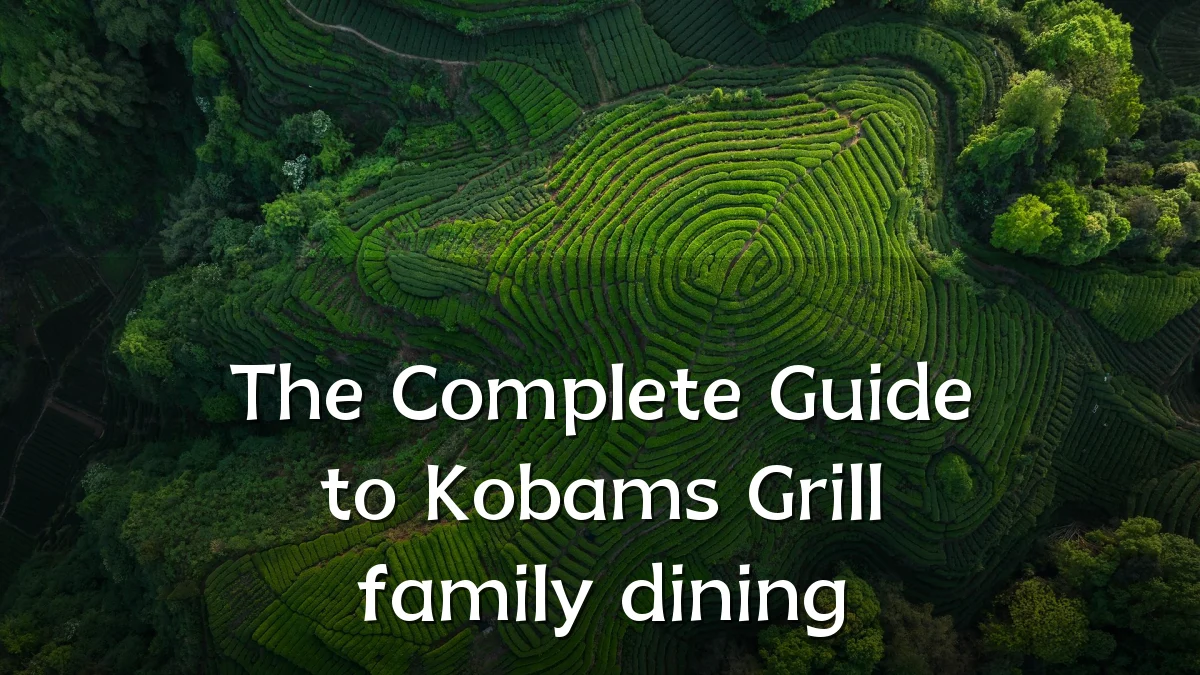 The Complete Guide to Kobams Grill family dining