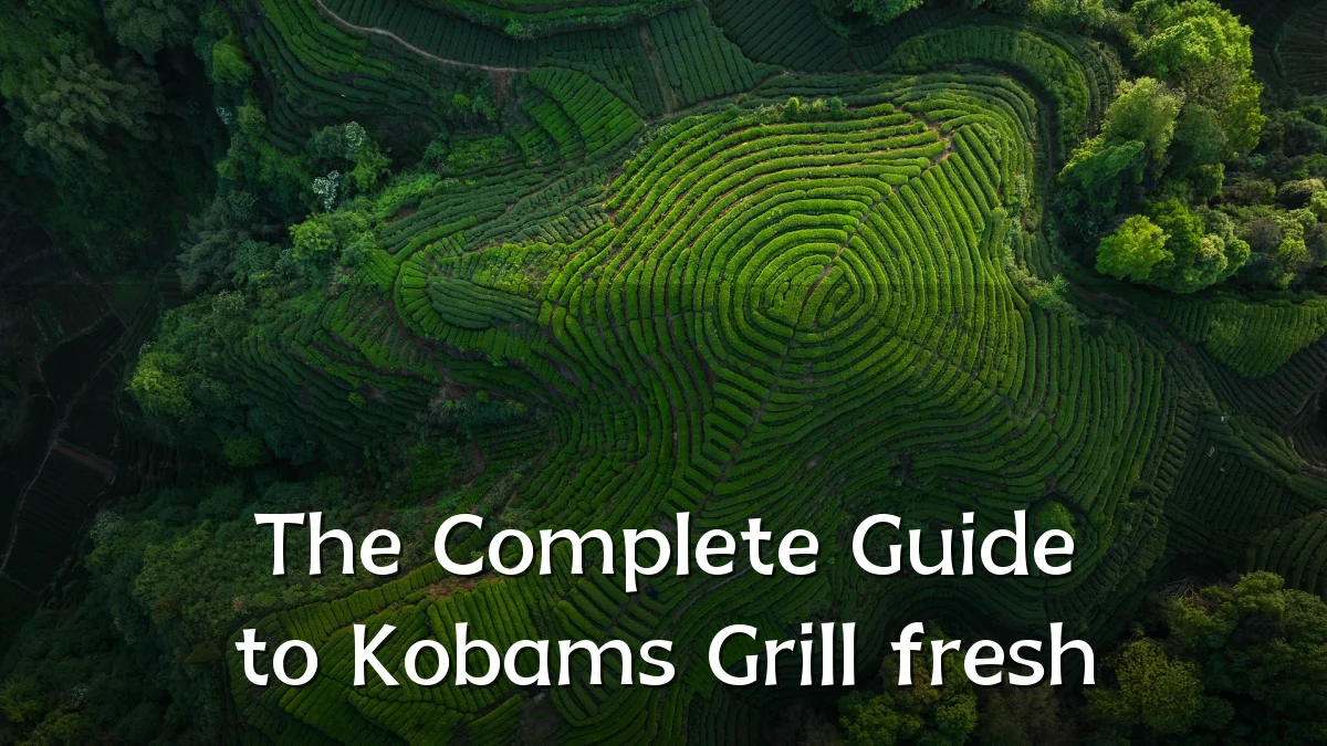 The Complete Guide to Kobams Grill fresh