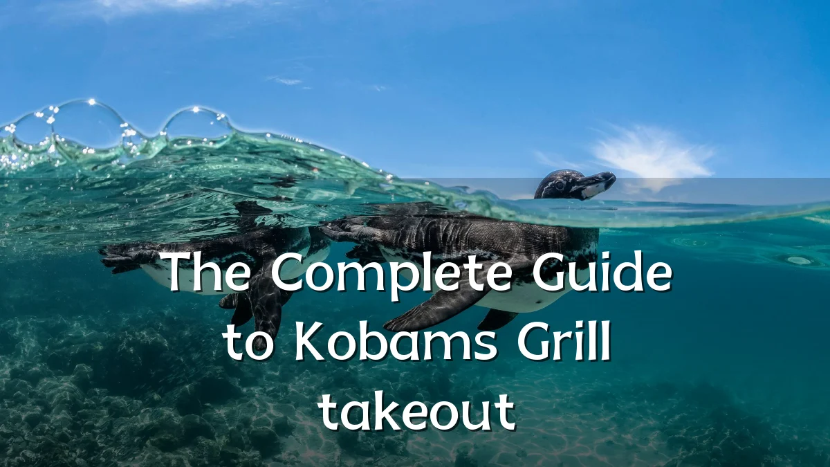 The Complete Guide to Kobams Grill takeout