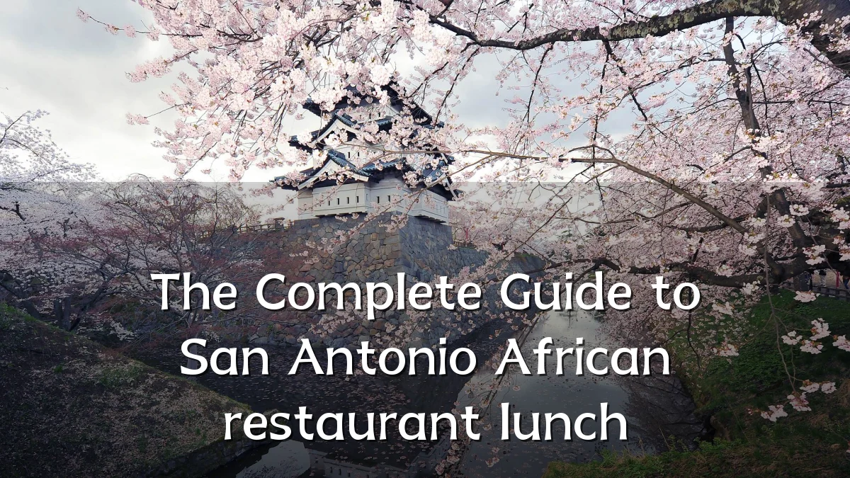 The Complete Guide to San Antonio African restaurant lunch