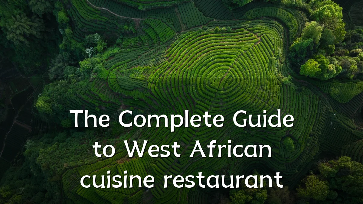 The Complete Guide to West African cuisine restaurant