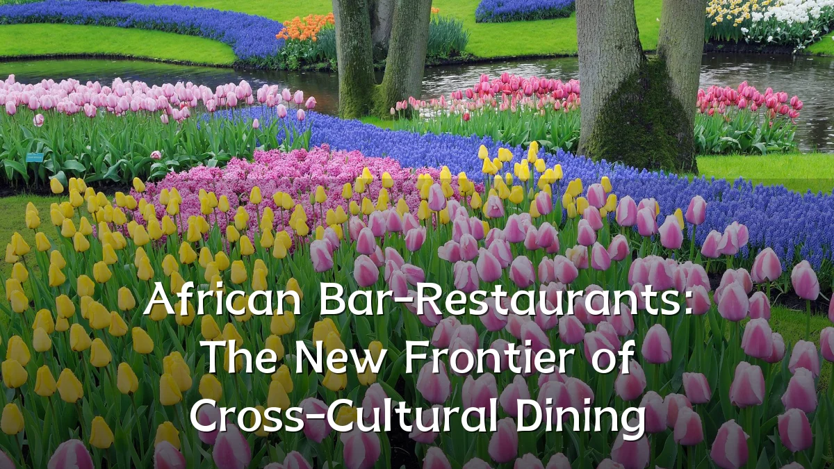 African Bar-Restaurants: The New Frontier of Cross-Cultural Dining