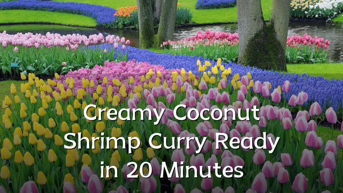 Creamy Coconut Shrimp Curry Ready in 20 Minutes
