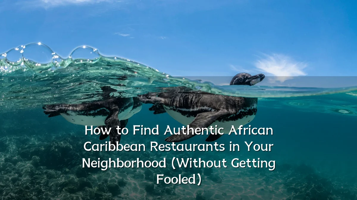 How to Find Authentic African Caribbean Restaurants in Your Neighborhood (Without Getting Fooled)
