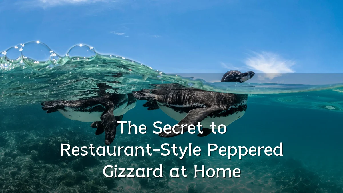 The Secret to Restaurant-Style Peppered Gizzard at Home