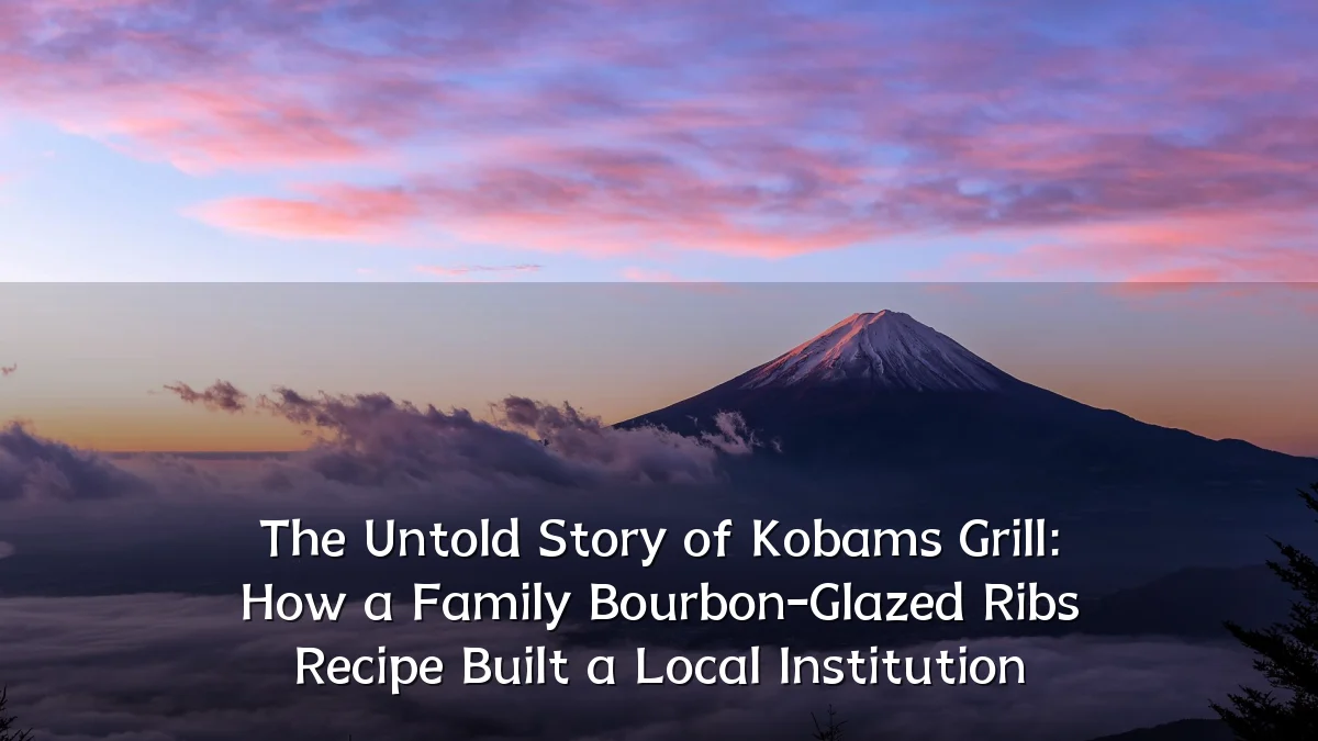 The Untold Story of Kobams Grill: How a Family Bourbon-Glazed Ribs Recipe Built a Local Institution